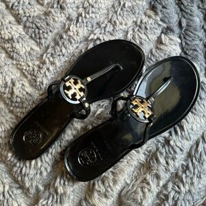Tory Burch Black Sandals Size 8